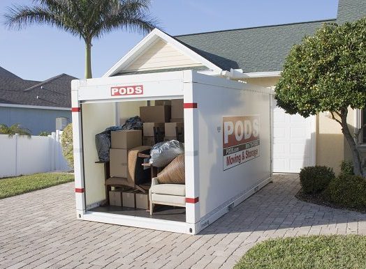 Get a PODS container or similar to kick off your DIY Staging