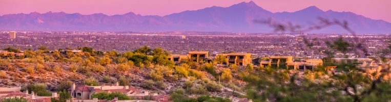 Oro Valley, AZ at Twilight